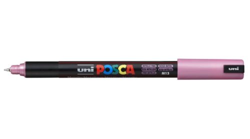 Posca PC-1MR filctoll Metál rózsaszín kúpos tűhegyű 0,7mm heggyel