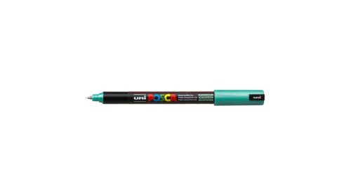 Posca PC-1MR filctoll Metál zöld kúpos tűhegyű 0,7mm heggyel
