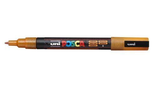 Posca PC-3M filctoll Csillámló Narancs 0,9-1,3mm kúpos heggyel