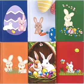 Lapnotesz A/7 sima lap húsvéti minták 48db/doboz