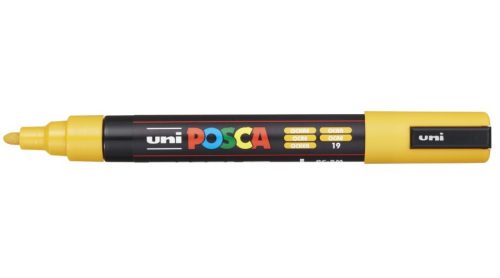 Posca PC-5M filctoll Okker 1,8-2,5mm kúpos heggyel