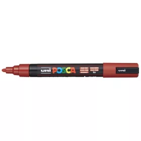   Posca PC-5M filctoll Rubintpiros 1,8-2,5mm kúpos heggyel (56)