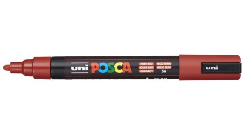 Posca PC-5M filctoll Rubintpiros 1,8-2,5mm kúpos heggyel