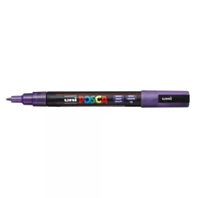   Posca PC-3M filctoll Csillámló Lila 0,9-1,3mm kúpos heggyel (L12)
