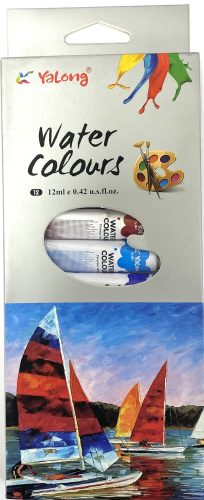 Tempera tubusos 12x12ml Yalong YL21012-12