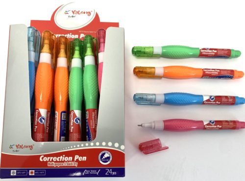 Hibajavító toll 5ml fémhegyű Yalong YL-24008 (24db/doboz)