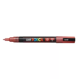   Posca PC-3M filctoll Csillámló Piros 0,9-1,3mm kúpos heggyel (L15)