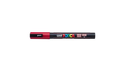 Posca PC-3M filctoll Sötétpiros 0,9-1,3mm kúpos heggyel