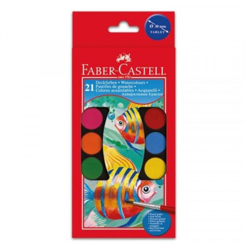 Vízfesték Faber Castell 21db-os 30mm 125021