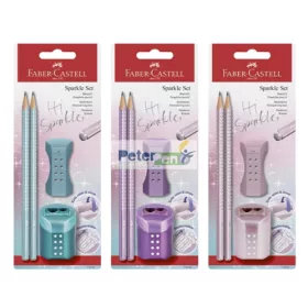   Grafitceruza szett Faber Castell Sparkle Gyöngyház metál 118282