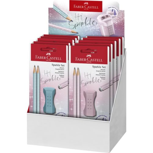 Grafitceruza szett Faber Castell Sparkle Gyöngyház metál 118282