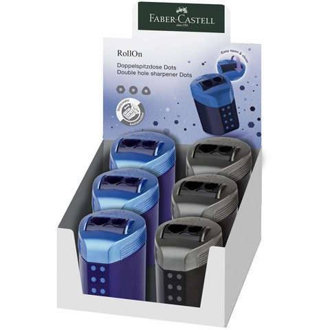 Hegyező Faber Castell Roll-On Pöttyös dupla 183910