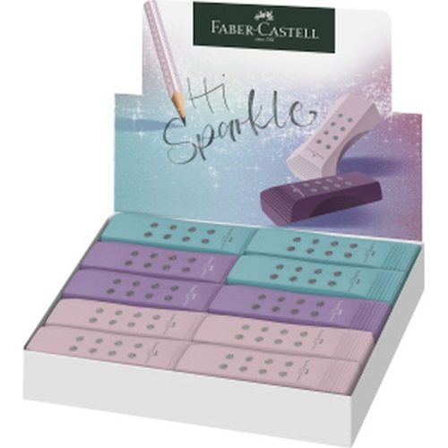 Radír Faber Castell Roll-On Sparkle PVC mentes vegyes 187310