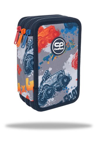 Töltött tolltartó 3 emeletes Cool Pack Jumper3 OFFROAD 67671