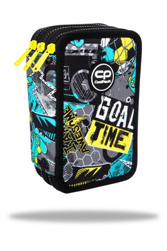 Töltött tolltartó 3 emeletes Cool Pack Jumper 3 GOAL TIME 67701