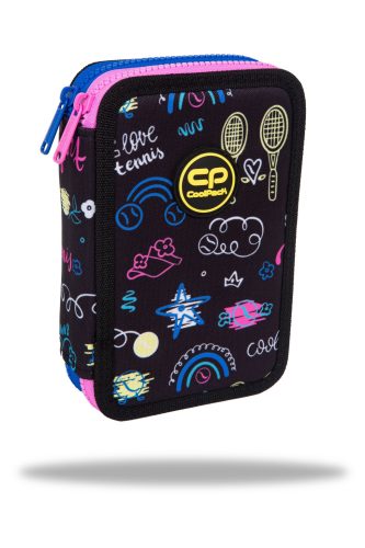 Töltött tolltartó kétemeletes Cool Pack Jumper 2 Tennis Star 66691