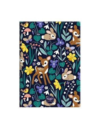 Füzet A/5 60 léapos PP borító kockás Cool Pack Oh My Deer 23799