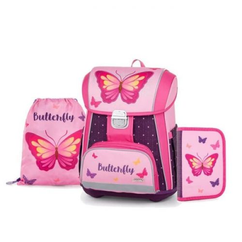 Anatómiai iskolatáska szett OxyBag Prémium Butterfly 67724