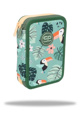 Töltött tolltartó kétemeletes Cool Pack Jumper 2  Toucans 66662