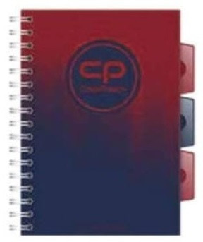 Spirálfüzet PP regiszteres A/5 200oldal Cool Pack Gradient Costa 31589