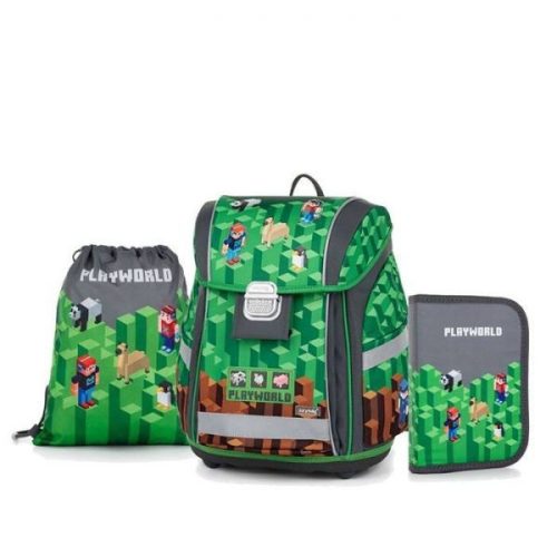 Anatómiai iskolatáska szett OxyBag Prémium Light PlayWorld 75724