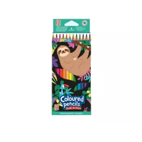   Szinesceruza készlet 12db-os trio Colorino School Wildkid 22006