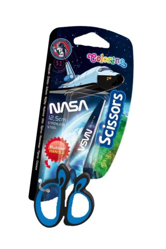 Iskolai olló 12,5cm Colorino Cool NASA 21481
