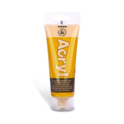 Akrilfesték PRIMO Hobby&Professional tubusos 75ml Okker 75270