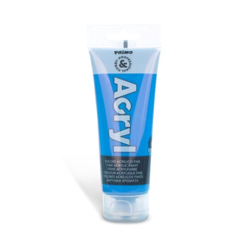 Akrilfesték PRIMO Hobby&Professional tubusos 75ml Kék 75501