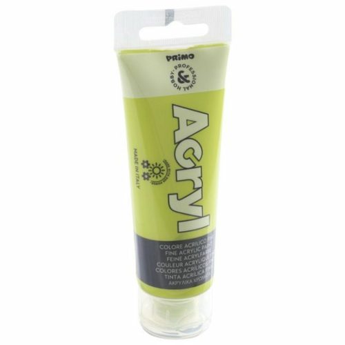 Akrilfesték PRIMO Hobby&Professional tubusos 75ml Világoszöld 75600