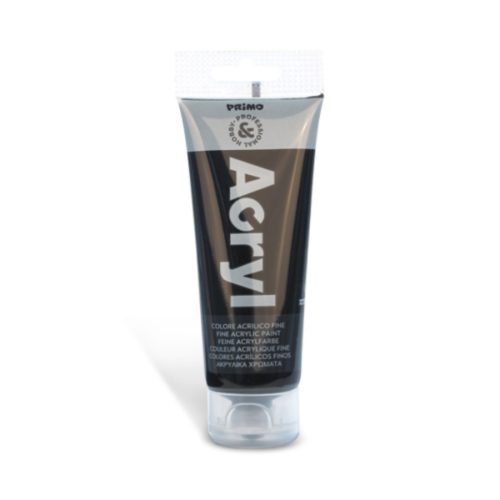 Akrilfesték PRIMO Hobby&Professional tubusos 75ml Fekete 75800