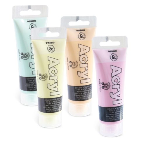 Akrilfesték PRIMO Hobby&Professional tubusos 75ml Pasztell lila 75450
