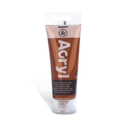 Akrilfesték PRIMO Hobby&Professional tubusos 75ml Barna 75730