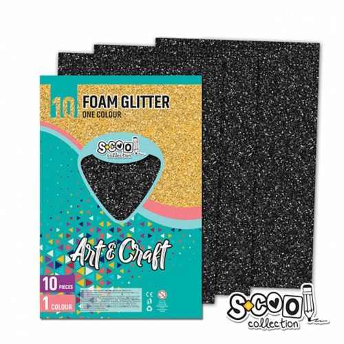Dekorgumi 2mm A/4 glitteres öntapadós 10ív Art&Craft SC1485