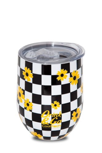 Thermo pohár fém duplafalú 350ml Cool Pack Chess Flow 22745
