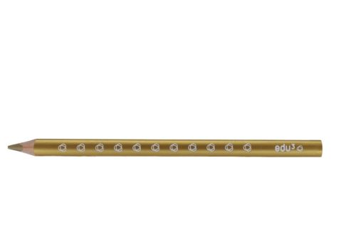 Szinesceruza szóló Edu3 Jumbo Arany 15 12db/doboz