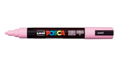 Posca PC-5m filctoll Világos Rózsaszín 1,8-2,5mm kúpos heggyel