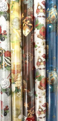 Tekercses csomagoló P2GW8 200x70cm POLMAK Christmas 50db/doboz