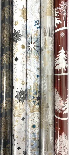 Tekercses csomagoló P2GW10 200x70cm POLMAK Christmas 50db/doboz
