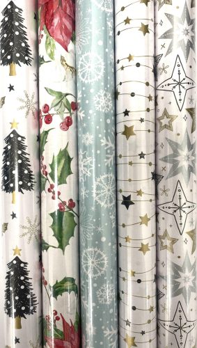 Tekercses csomagoló P2GW12 200x70cm POLMAK Christmas 50db/doboz