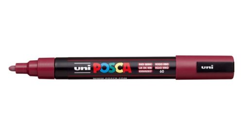 Posca PC-5M filctoll Vörösbor 1,8-2,5mm kúpos heggyel