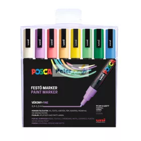 Posca PC-3M Pasztell filctoll 8db-os készlet