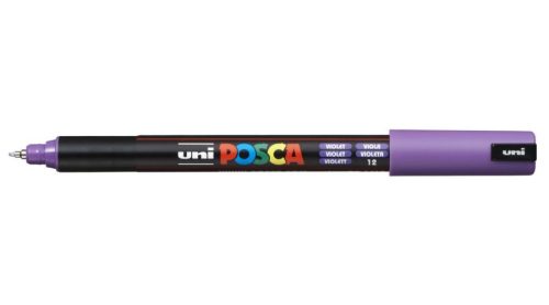 Posca PC-1MR filctoll Lila kúpos tűhegyű 0,7mm heggyel
