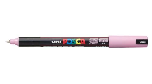 Posca PC-1MR filctoll Világos rózsaszín kúpos tűhegyű 0,7mm heggyel