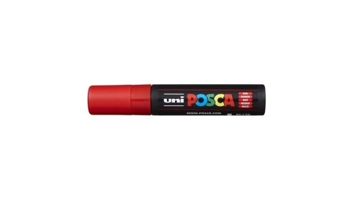 Posca PC-17K filctoll Piros 15mm vágott heggyel