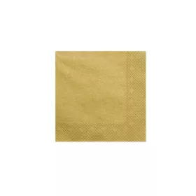   Szalvéta 33x33cm 3rétegű MAKI Metál Arany SLCO0054 12db/karton