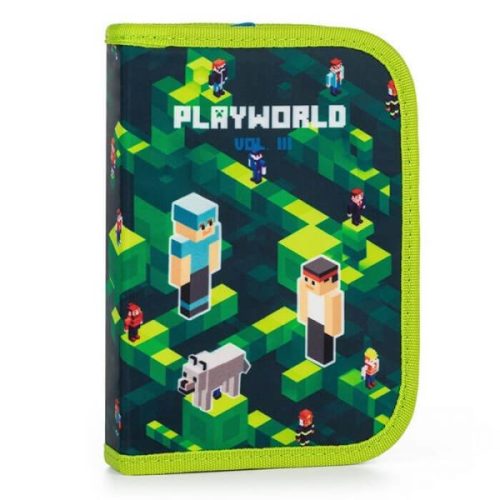 Tolltartó kétklapnis üres OxyBag PlayWorld zöld 81424