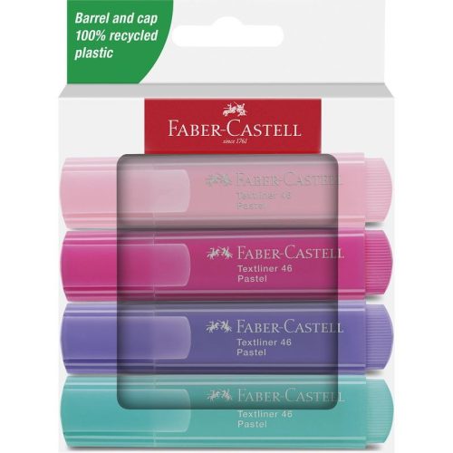 Szövegkiemelő Faber Castell 4db-os pasztell 2024 254654