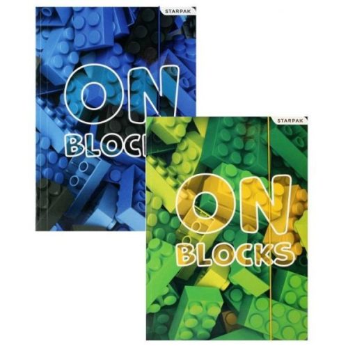 Gumismappa A/4 Starpak Blocks 447890