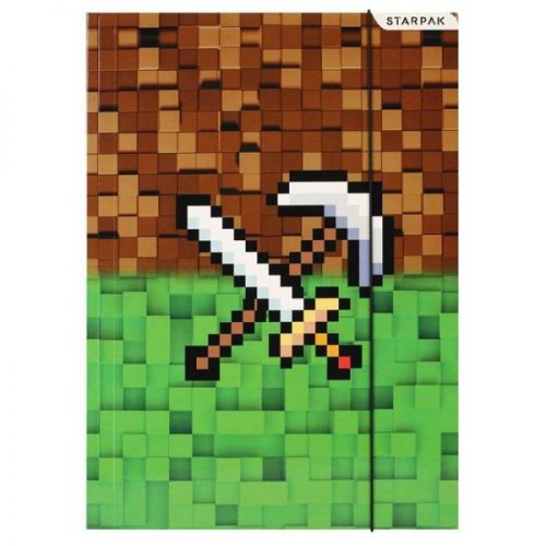 Gumismappa A/4 Starpak Pixel/Play 470869